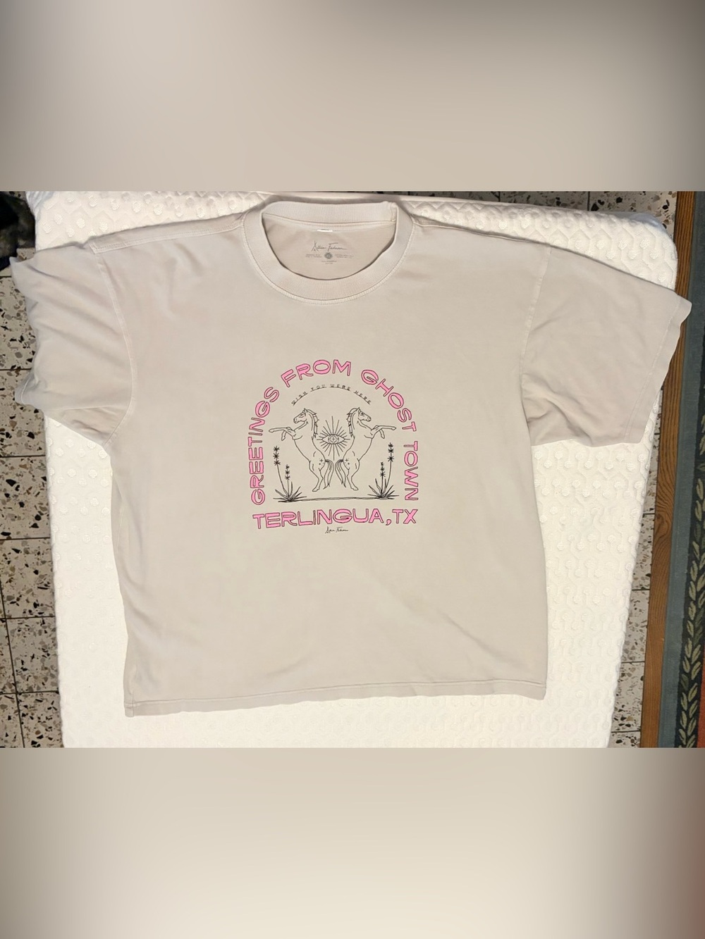 Allie Falcon Gray Graphic Tee